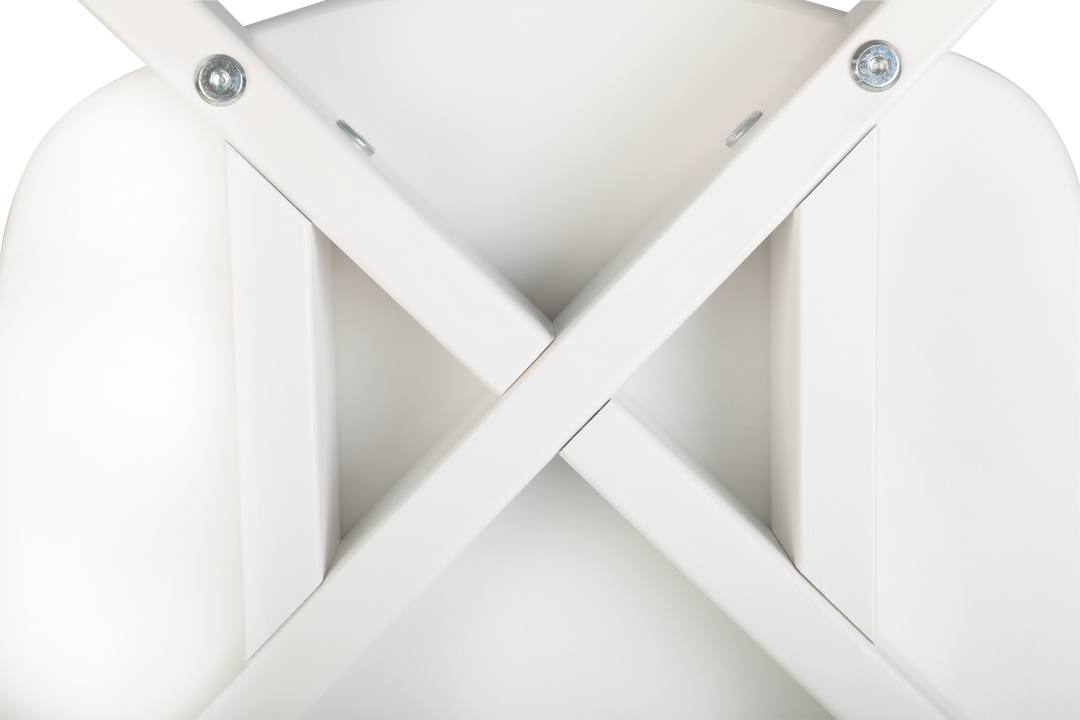 Комплект из двух стульев Вега с жестким сиденьем белый